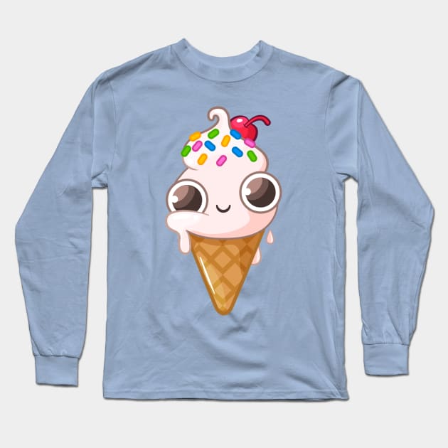 Sweety ice cream Long Sleeve T-Shirt by Khatii